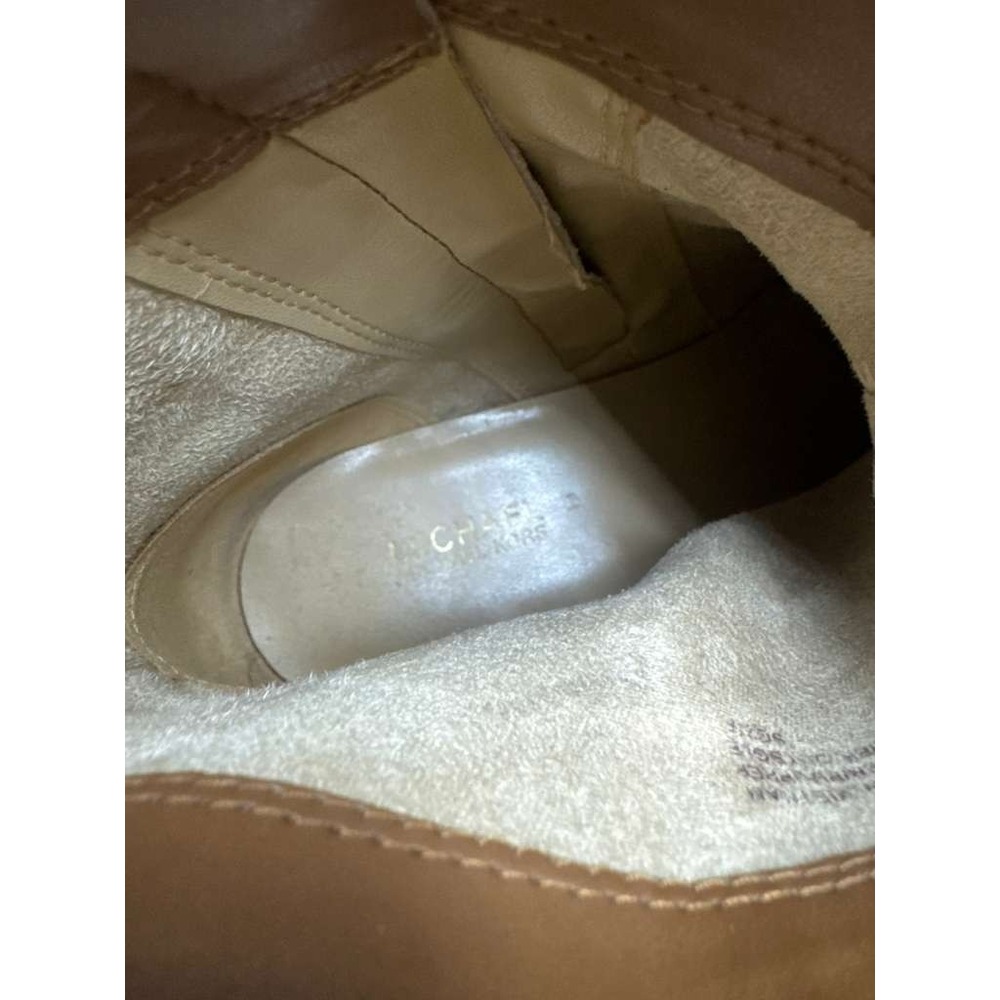 Michael Kors Farrah Flat Leather Zip Up Ankle Booties Brown Womens Size 7M‎ US - Picture 11 of 13